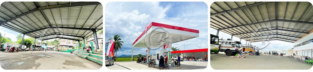 China Prefabricated Metal Canopy factory
