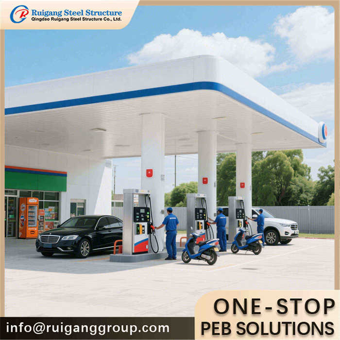 Steel Structure Oil Station
